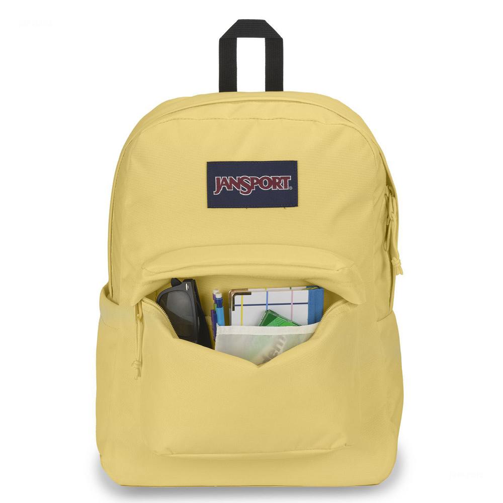 Sac à Dos Ordinateur JanSport SuperBreak? Plus Jaune | TST-86795571